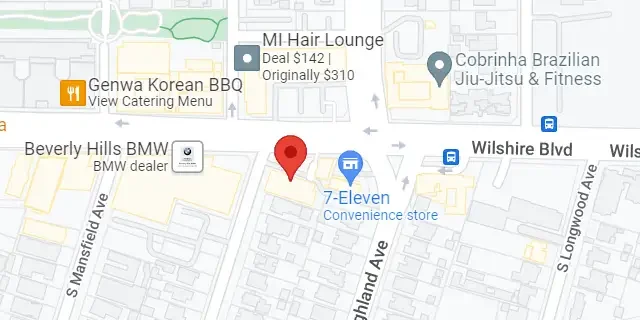 A map of the location of seven eleven convenience store.